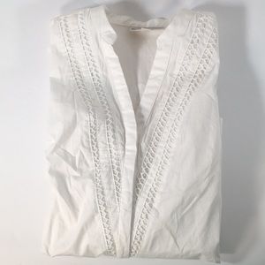 Dana Buchman | Women’s Blouse | White | Small | Preowned